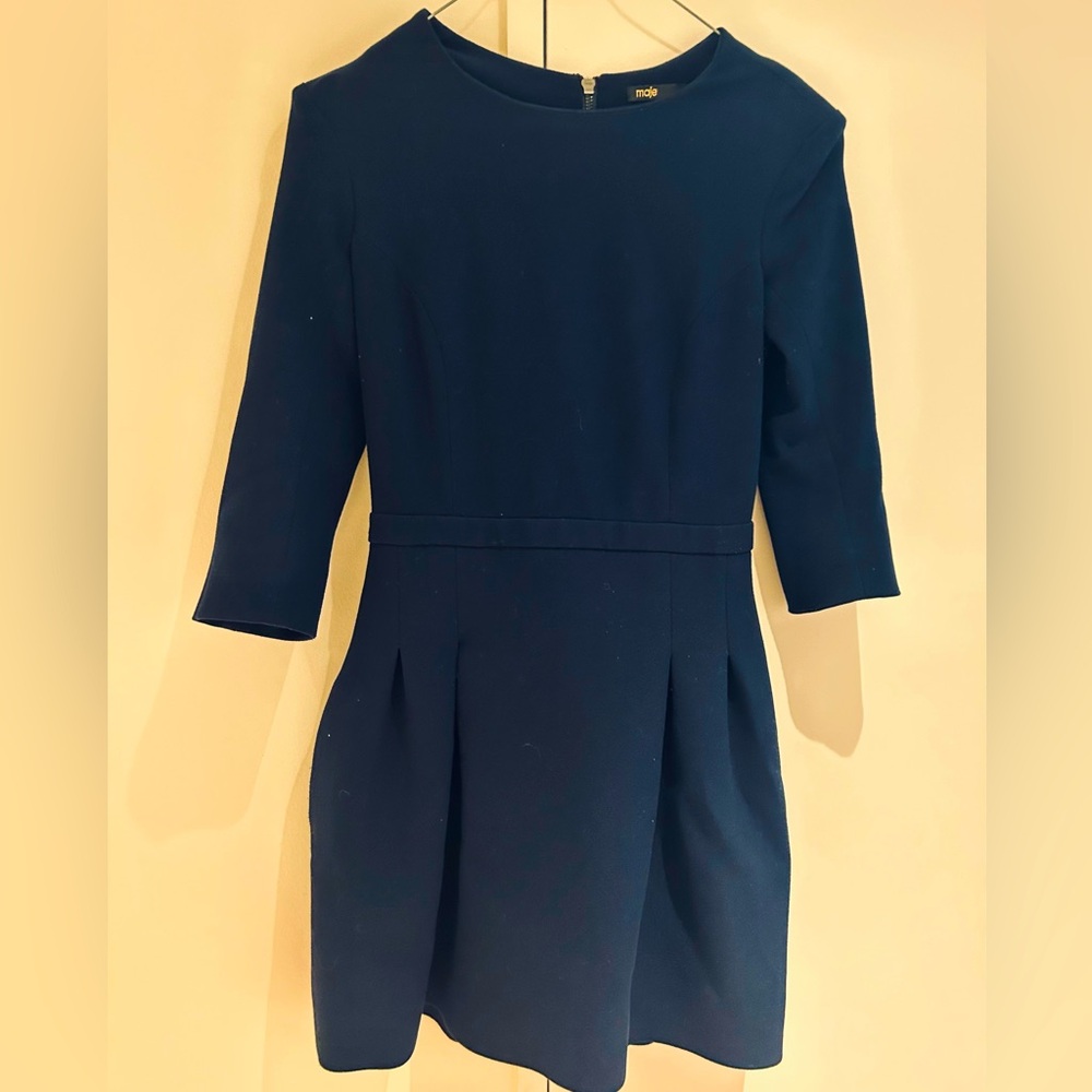 Maje night blue dress